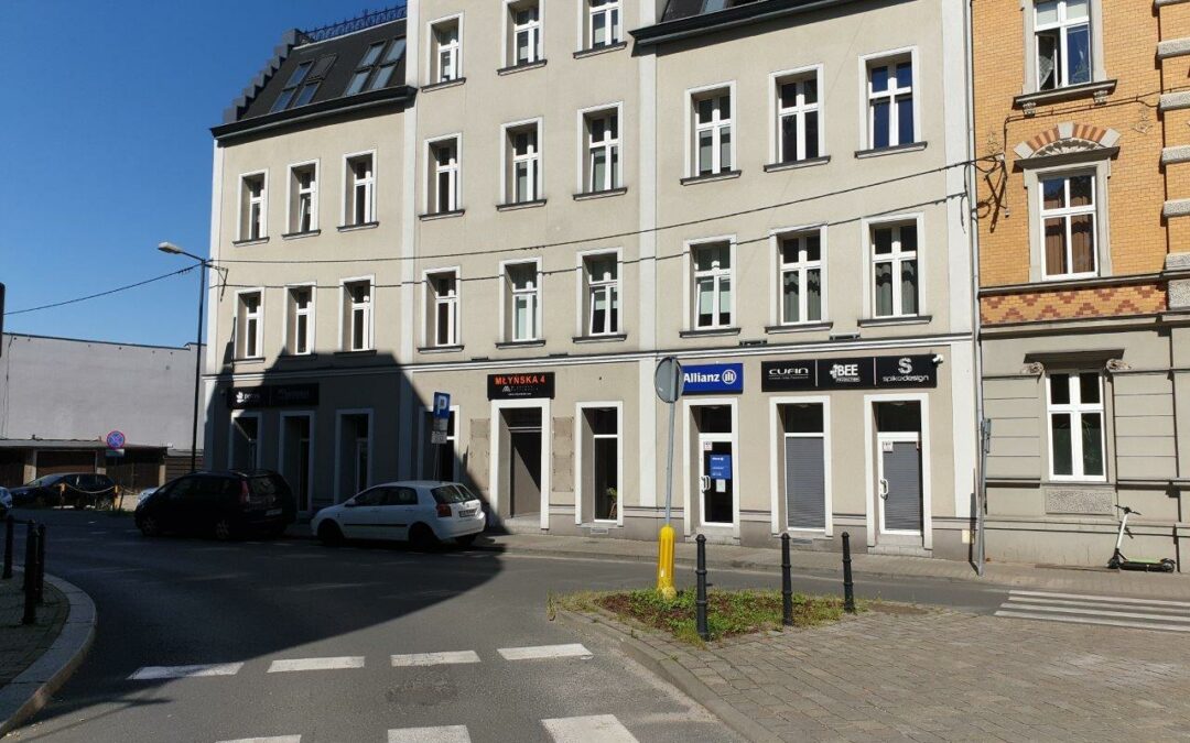 Gliwice Młyńska 4 lokal biurowo – usługowy 40 m2
